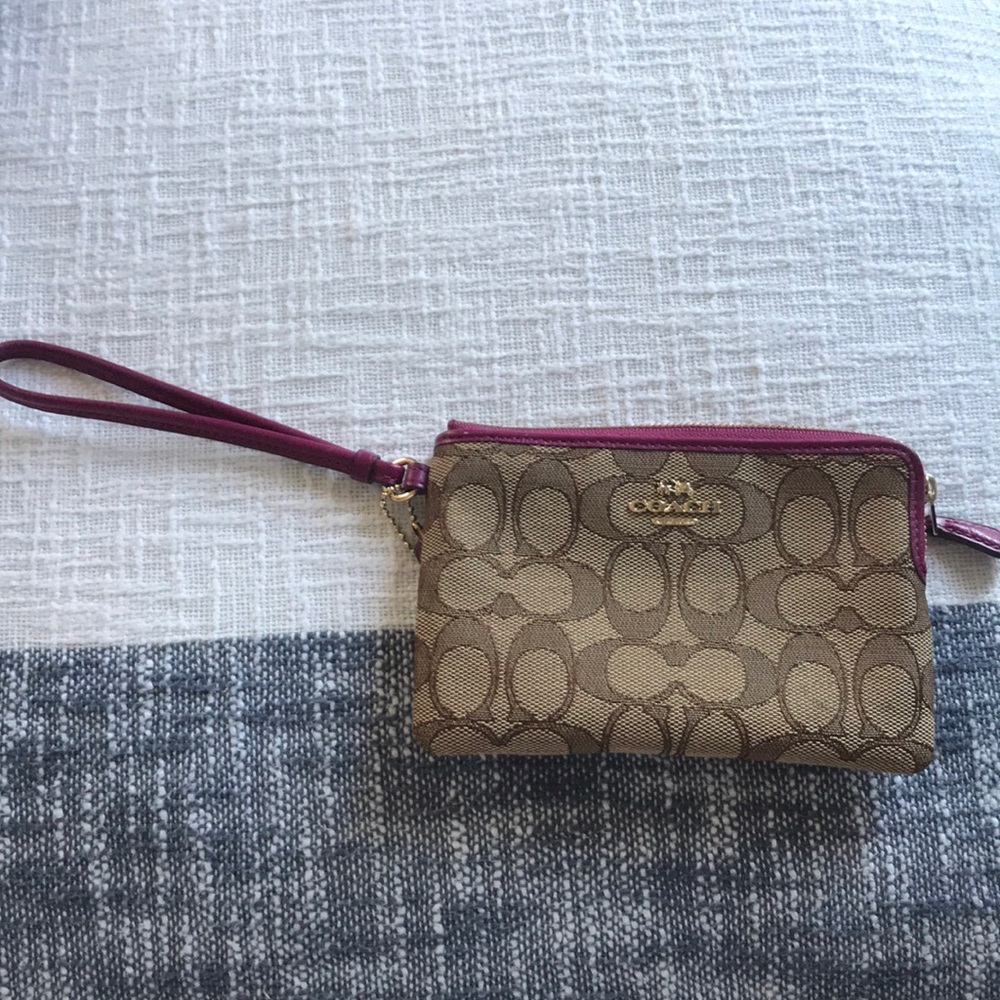Coach wristlet